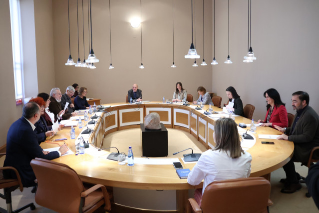 Reunión de la Xunta de Portavoces del Parlamento de Galicia