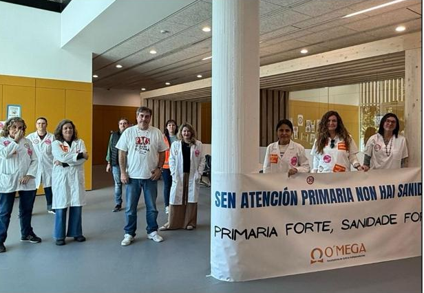 Desalojar el Olimpia Valencia de Vigo, condición para negociar el fin de la huelga que ha suspendido 190.000 citas médicas