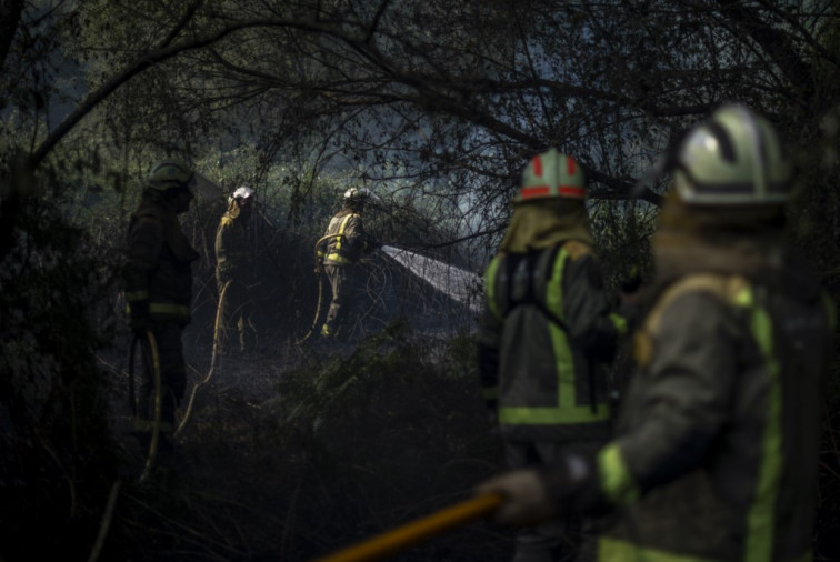 La base de los bomberos forestales de Trives deja 