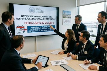 Imagen sobre canal de denuncias creada con IA