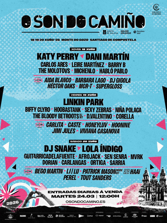 Cartel O Son do Camiño 2026.