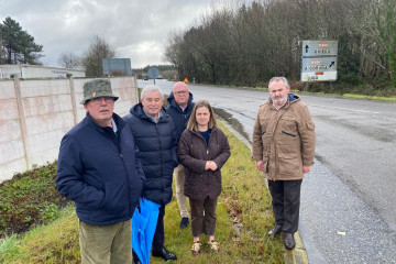 Senadores del PP de Lugo en Vilalba.