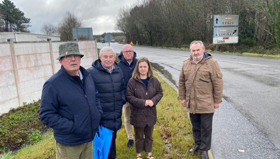Senadores del PP de Lugo en Vilalba.