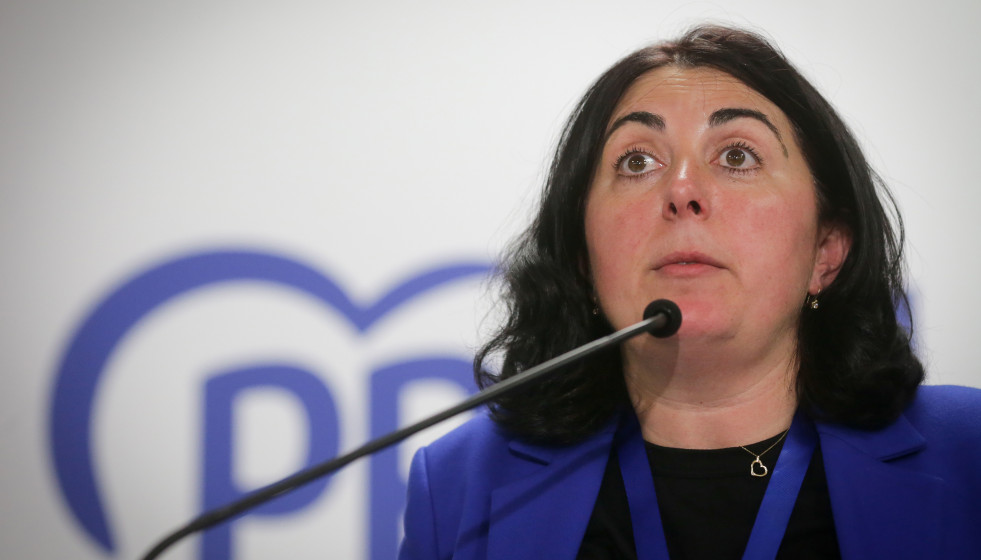 Archivo - La candidata del PP a la Alcaldía de Lugo, Elena Candia.