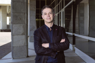 Investigador y docente de la UDC Moisés Canle.