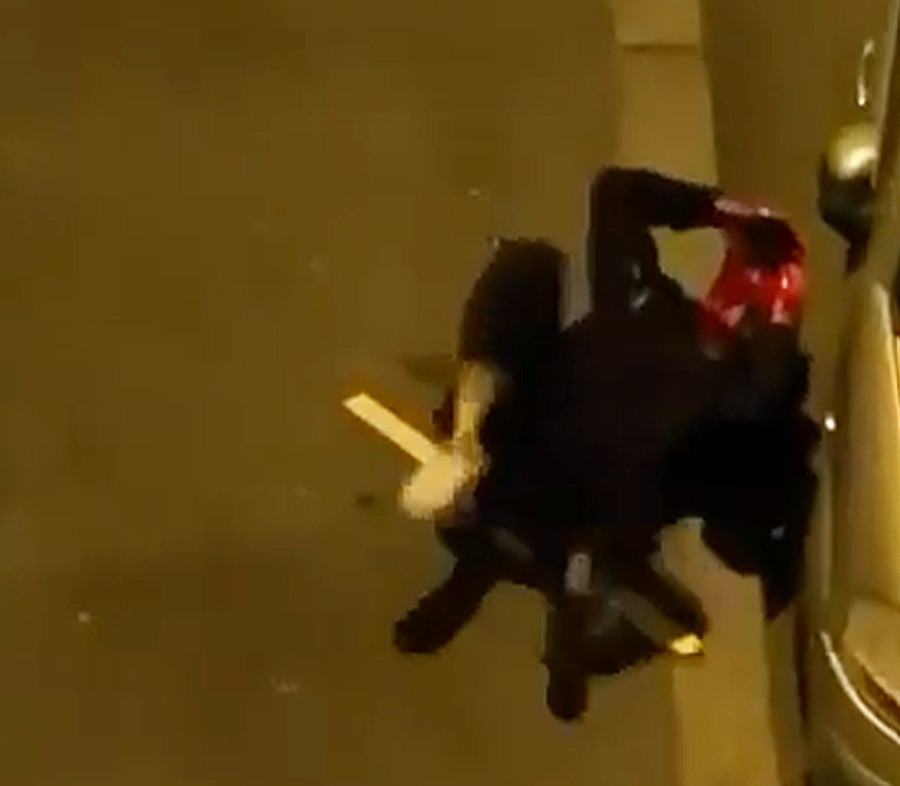 Aficcionado ensangrentado tras apuu00f1alamiento en Lyon