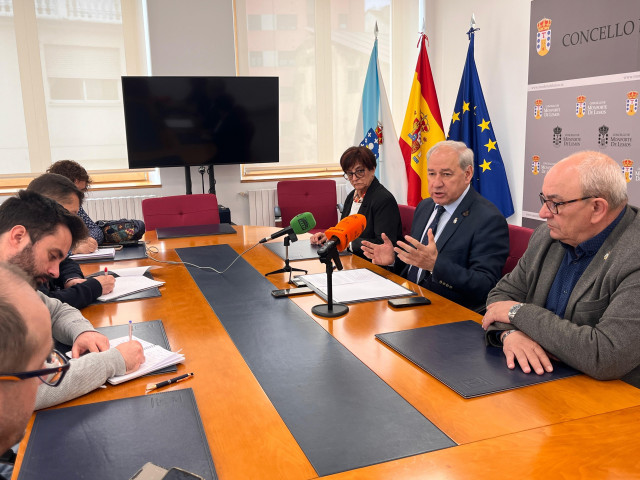 Rueda de prensa sobre el PXOM de Monforte, a 20 de marzo de 2026.