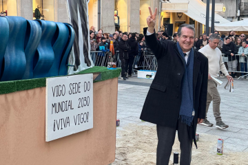 Abel Caballero en una foto subida a su cuenta de Twitter