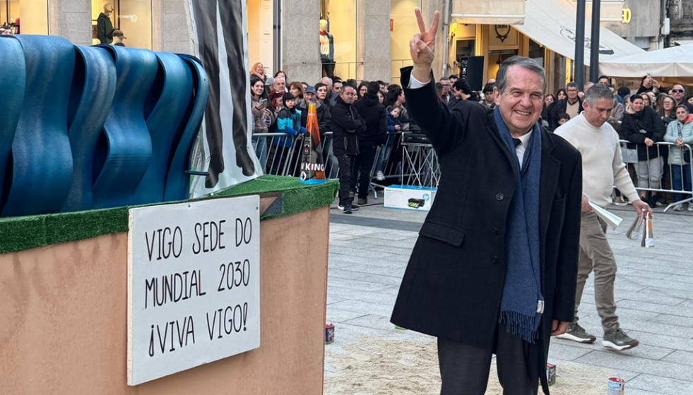 Abel Caballero en una foto subida a su cuenta de Twitter