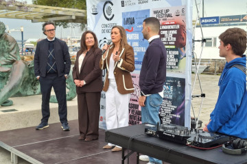 Presentación del Festival Sons de Vigo, a 20 de marzo de 2026.