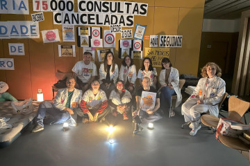 Quinta noche de encierro en el Olimpia Valencia, a 21 de marzo de 2026.