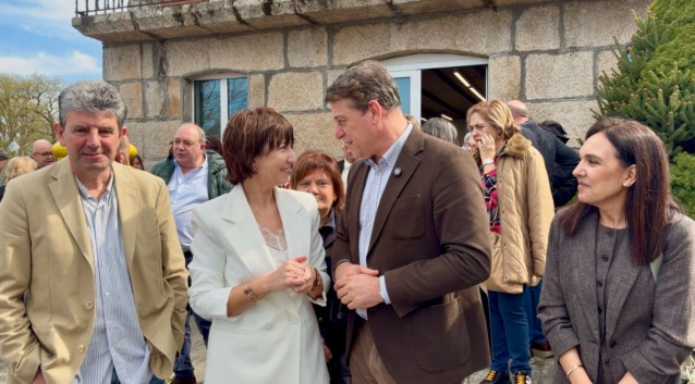 José Ramón Gómez Besteiro y Susana Rodríguez este sábado.