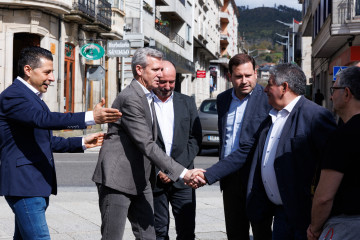 Rueda, durante su visita.