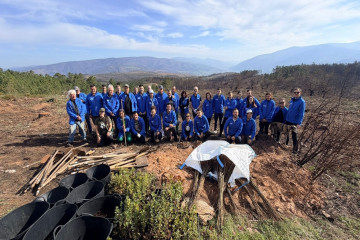 Voluntarios en Larouco