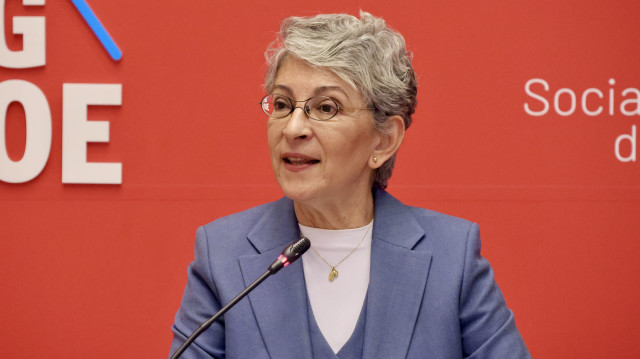 Archivo - La diputada autonómica del PSdeG, Silvia Longueira, en rueda de prensa