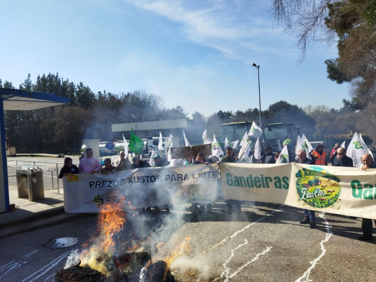 El sector lácteo gallego se rebela contra la bajada del precio de la leche mientras suben los costes para producirla