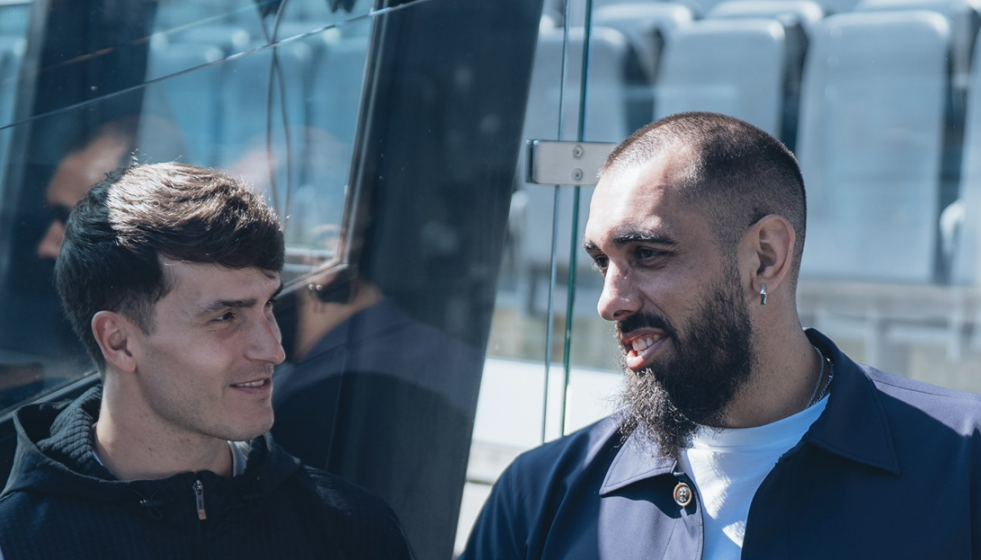 Denis Suarez y Borja Iglesias