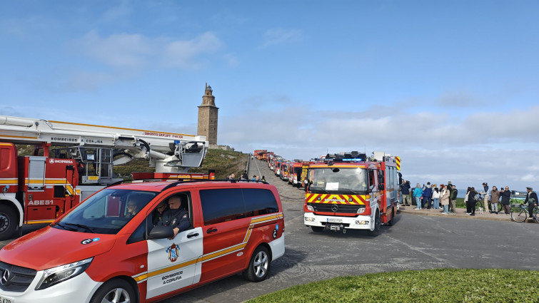 Niña atrapada por la cabeza en la valla de una escuela infantil de Elviña, A Coruña