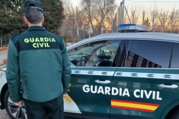 Archivo - Imagen de archivo de un coche patrulla de la Guardia Civil