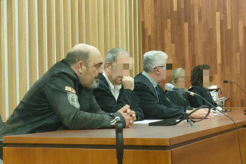 Archivo - Juicio por el crimen de Coia, en Vigo.
