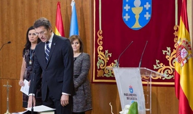 Feijóo toma posesión hoxe e recupera a celebración do Obradoiro