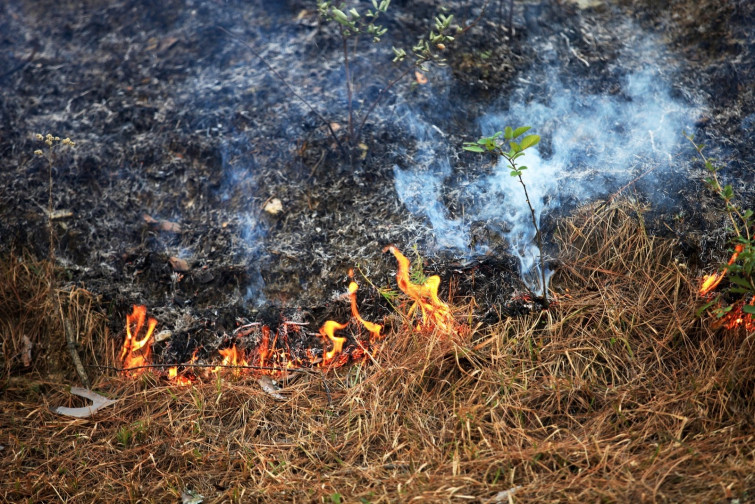 La Xunta suspende las quemas de rastrojos pese a que el riesgo de incendios no es alto