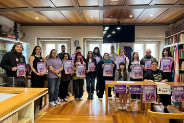 Presentación de la manifestación por el Día de la Visibilidad Trans, a 25 de marzo de 2026.