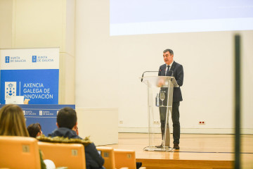 El conselleiro de Educación, Ciencia, Universidades e FP, Román Rodríguez