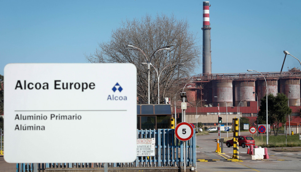 Archivo - La fábrica de Alcoa, a 24 de enero de 2024, en San Cibrao, Lugo, Galicia (España). Alcoa solicitó el pasado 22 de enero a los trabajadores de la fábrica de San Cibrao y al comité de emp