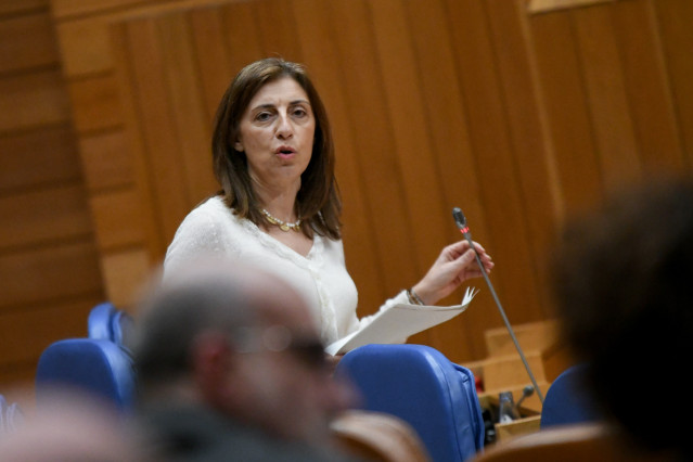 La conselleira de Medio Ambiente, Ángeles Vázquez