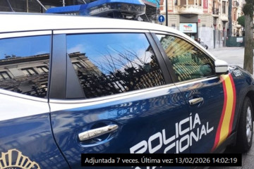Coche de la Policía Nacional.