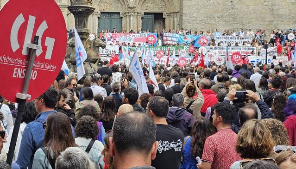 Huelga profesores cig