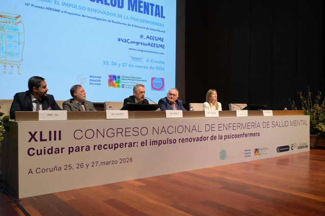 El conselleiro de Sanidade, Antonio Gómez Caamaño, asiste al XLIII Congreso Nacional de Enfermería de Salud Mental