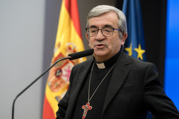 Archivo - El presidente de la Confederación Episcopal Española, Luis Argüello