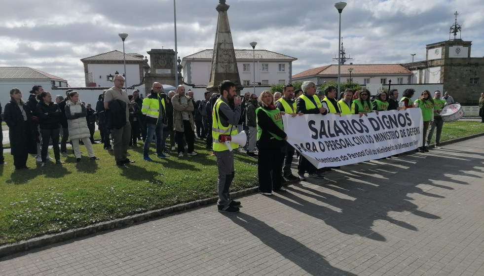 El personal civil de Defensa mantiene las movilizaciones.