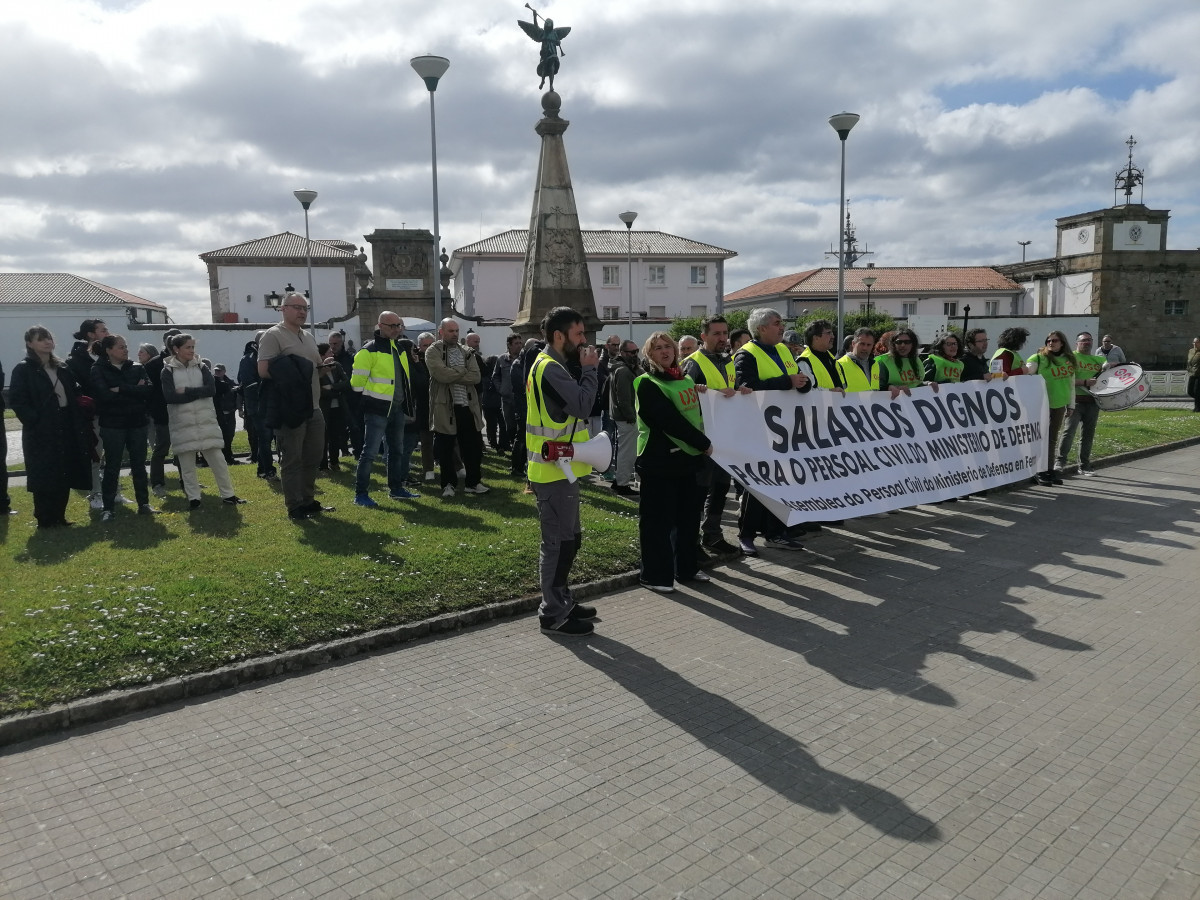 El personal civil de Defensa mantiene las movilizaciones.