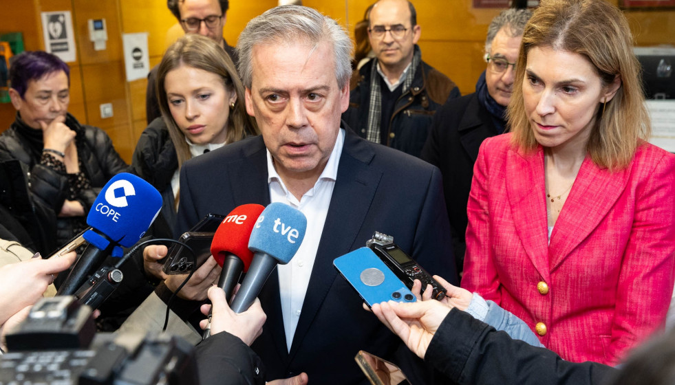 El conselleiro de Sanidade, Antonio Gómez Caamaño.