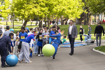 Presentación de la Carrera Enki en los Barrios