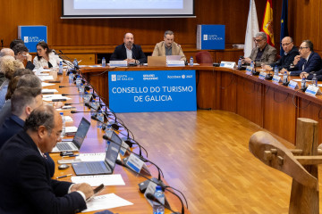 Xosé Merelles preside el Pleno del Consello de Turismo de Galicia