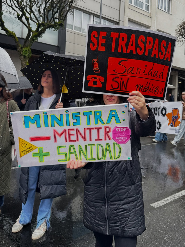 Los médicos gallegos mantienen la huelga en el SERGAS y no levantan los paros contra el Estatuto Marco