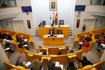 Pleno de la Diputación de A Coruña