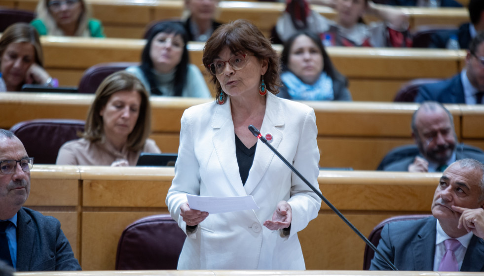 Archivo - La senadora del BNG, Carme da Silva, en imagen de archivo.