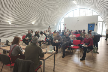 Asamblea de la entidad ecologista Adega, a 28 de marzo de 2026.