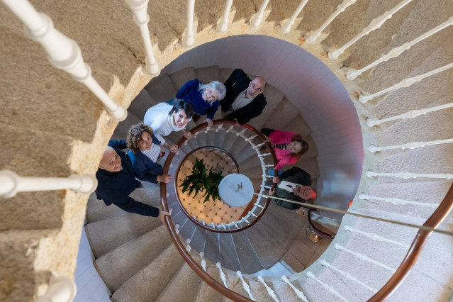 La conselleira de Economía e Industria, María Jesús Lorenzana, en Faro Silleiro