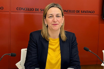 La portavoz del Gobierno local de Santiago de Compostela, Miriam Louzao