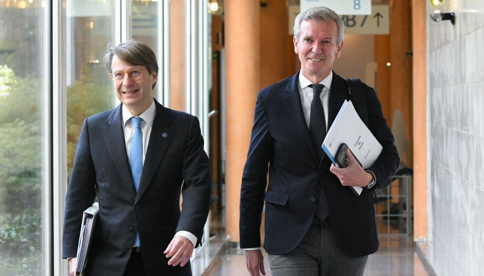 Fotos Xunta / Presidente / O Titular Do Executivo Galego, Alfonso Rueda, Comparece Para Dar Conta Dos Asuntos Acordados Na Reunión Do Consello.