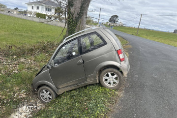 El vehículo del siniestro