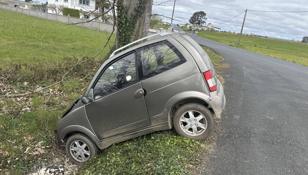 El vehículo del siniestro