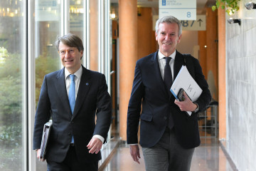 Fotos Xunta / Presidente / O Titular Do Executivo Galego, Alfonso Rueda, Comparece Para Dar Conta Dos Asuntos Acordados Na Reunión Do Consello.