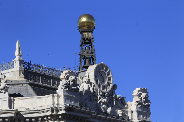 Archivo - Fachada del Banco de España